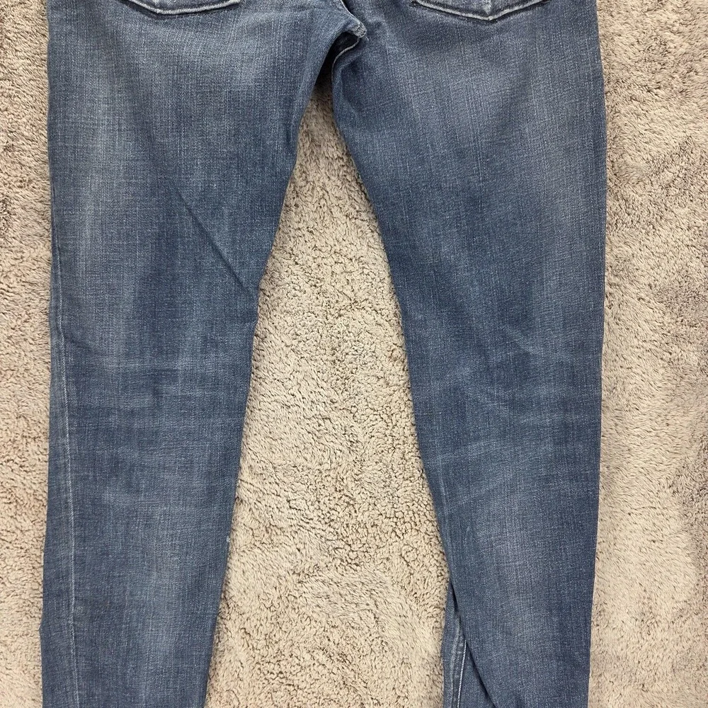 Diesel Jeans Mens 28x30 Blue Sleenker Slim Skinny Button Fly Stretch Denim 084UI